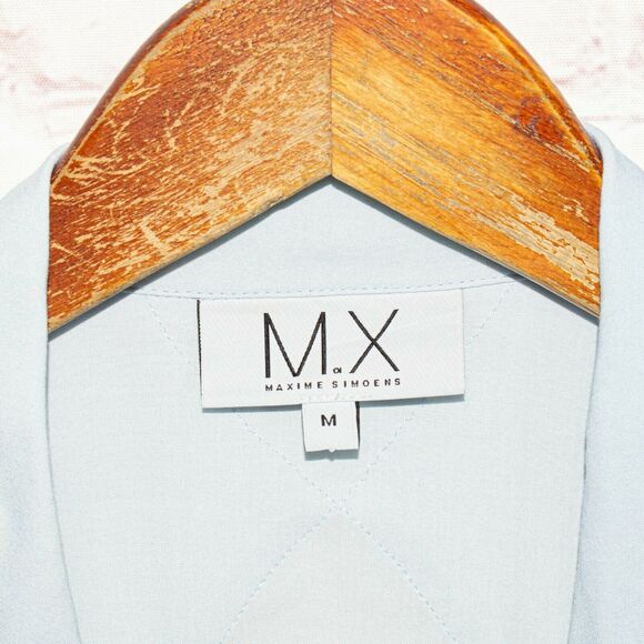 MAXIME SIMOENS MX Men's Building Palm Button up Shirt Size Medium - Picture 3 of 10